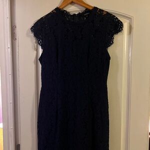 Navy Blue lace dress
